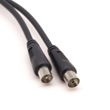 3C-2V Female PAL Connector to Male PAL RF Plug TV Video Coaxial Cable