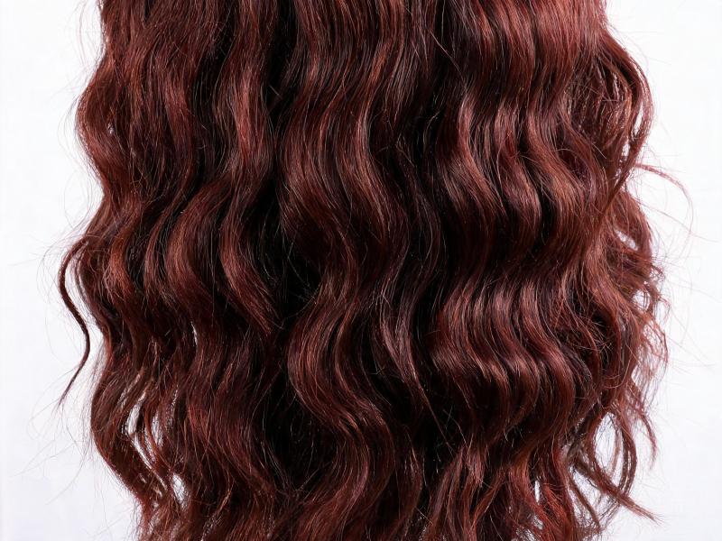 Dark Auburn Body Wave Lace Front Wig Human Hair
