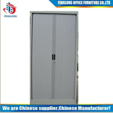 Full height steel roller shutter,tambour door cupboard