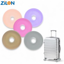 5514 colorful pu slience suitcase skate wheel