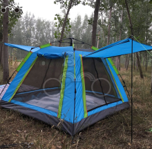 four door sinlgle layer camping tent 2