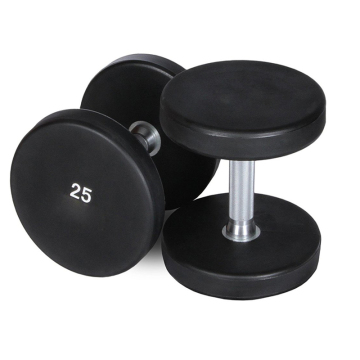 25 LB  Urethane Round Dumbbell