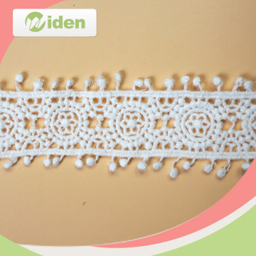 Latest african french net embroidery lace trim