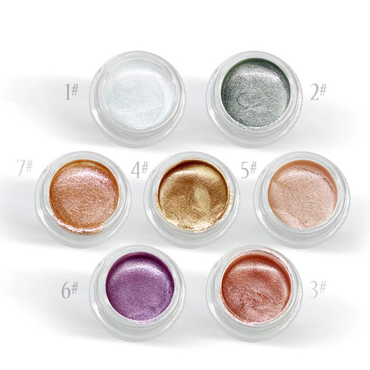 OEM Cosmetic High Pigment Cosmetics Makeup Private Label Cream Glitter Jelly Highlighter