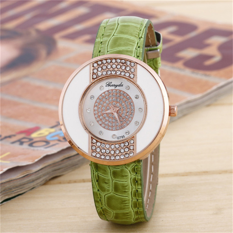 2017 New Leather Watch Luxury Watch