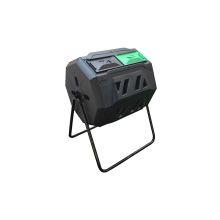 Wholesale Dual Chamber Compost Tumbler: 160L Rolling Garden Bin