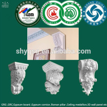 Interior Decor Delicate Fiberglass Gypsum Plaster Modillion Corbel Bracket Pattern