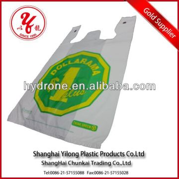 t-shirt plastic bag with hook