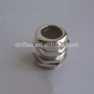 Driflex Manufacture Nickel Plated Brass Cable Gland PG Thread Cable Gland