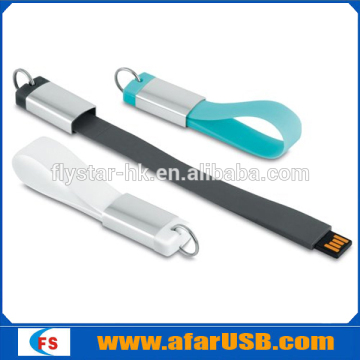 Novelty gift,silicone usb strap