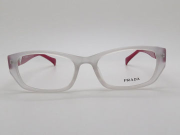 White + Red Full-rim Eyeglasses Ermenegildo Zegna Branded Optical Frames Vpr 10ov 2az-101