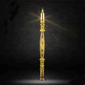 Plastic Stair Baluster Newel Post Acrylic Stair Handrail