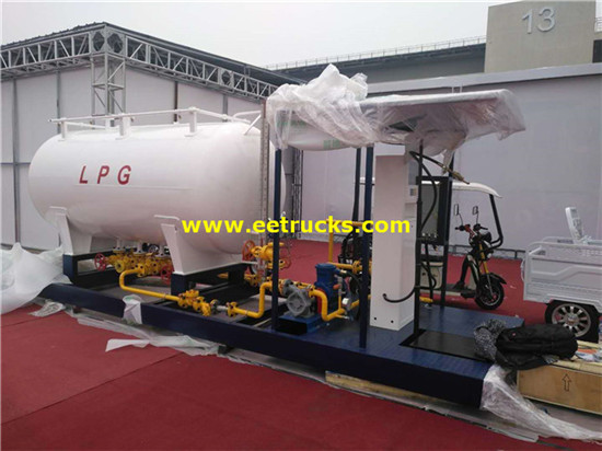 10cbm 5ton 5ton Skid LPG растаниҳо