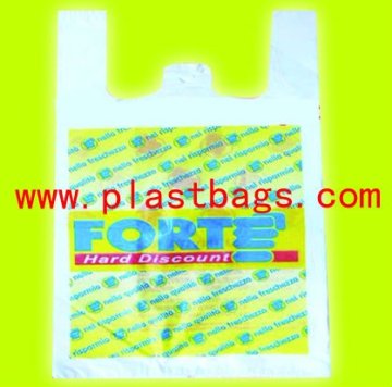 HDPE plastic shopper bags with high quality