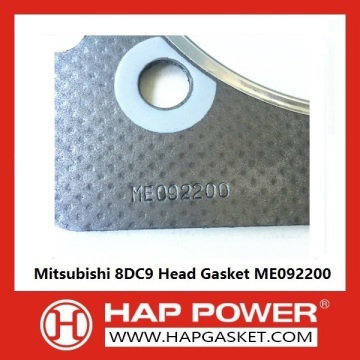 Guarnizione di testa Mitsubishi 8DC9 ME092200