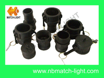 From 1/2" to 4" Polypropylene Camlock Coupling