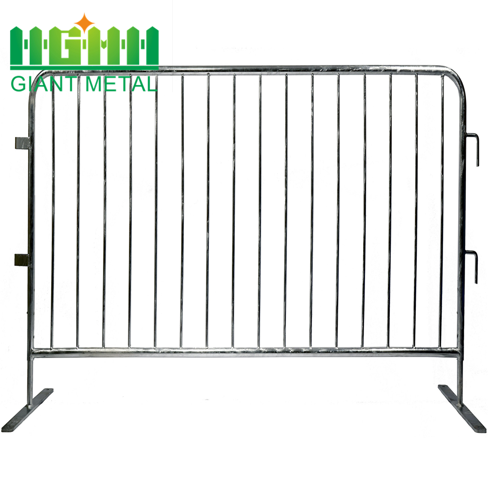 Galvanized Crowd Control Pedestrian Barriers Fence