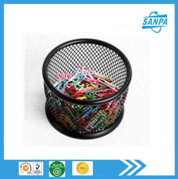 Office Stationery Mesh Paperclips Holder