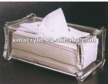 Customized Clear Acrylic Tissue Paper Box