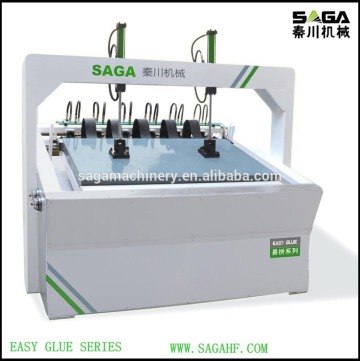 Small size solidwood edge gluing machine with radio frequency