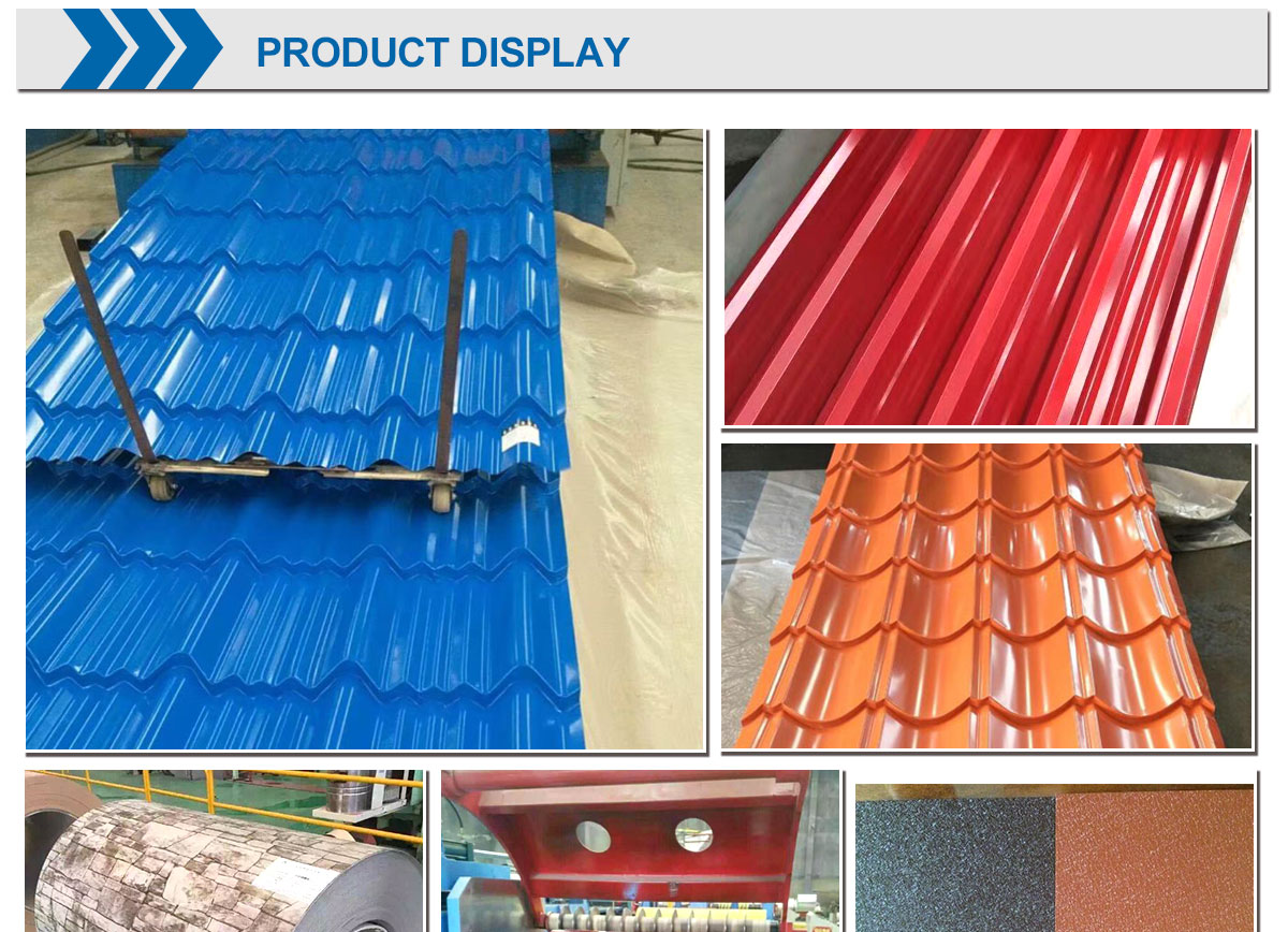 0.35mm corrugated iron sheets price 25+5/15+5 paint film thickness JISG 3302