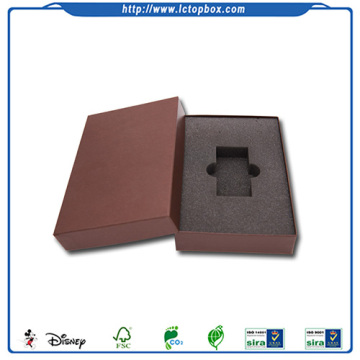 Custom paper boxes with foam insert