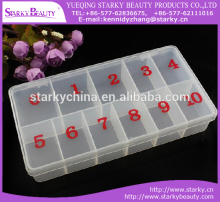 empty nail art container acrylic nail container nail tips holder