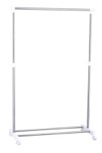 Single Bar Clothes Hanger Rack