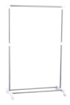 Single Bar Clothes Hanger Rack