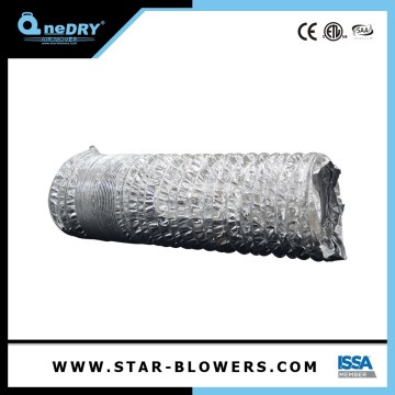 Semi Rigid Aluminum Flexible Air Duct Material