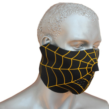 Qh-5530 Neoprene Spider Web Half Face Mask