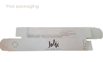 Cosmetic Logo Foiled Lipstick Paper Box