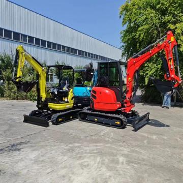 mini escavatori hyundai ha usato il kubota