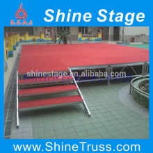 aluminum assemble stages riser