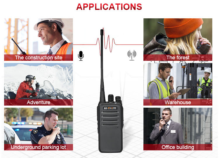 Ecome ET-D40 DMR Digital Digital Tway Radio Machine Talkie Set