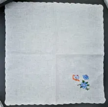High Embroidered Ladies' Handkerchiefs