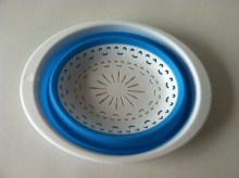 Food grade plastic sink basket type strainer