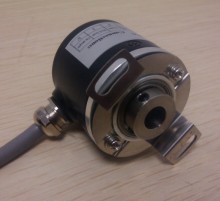 embroidery machine device incremental rotary encoder blind shaft