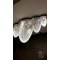 Luce di lusso a soffitto di cristallo per decorazioni per la casa corridoio