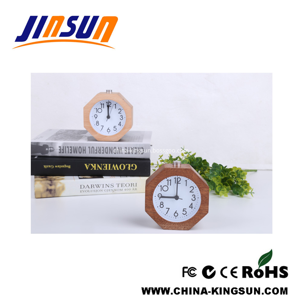 Natural Wood Clock