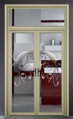 Commercial aluminum alloy doors and windows