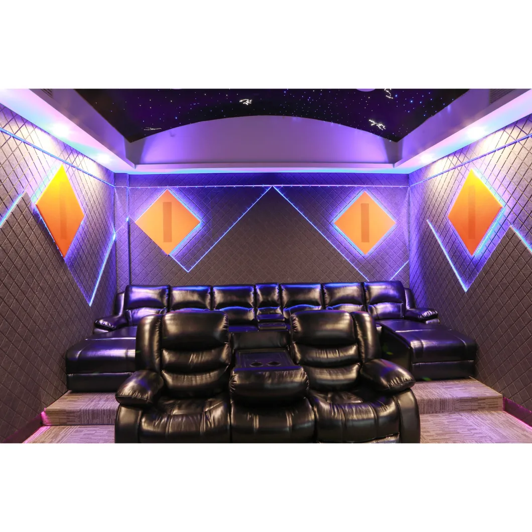 The Cinema Applies Polyester Fiber Environmental Protection Sound-Absorbing Board