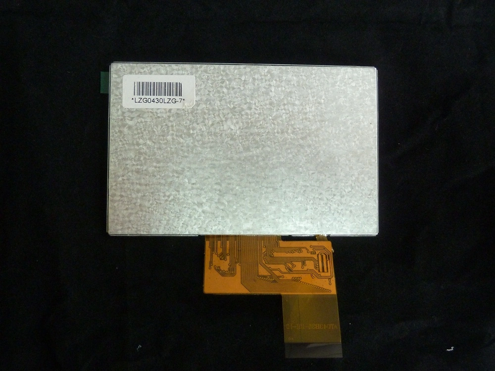 ODM 4.3 Inch TFT LCD Screen Small GPS LCD Display Rg043dqd-06