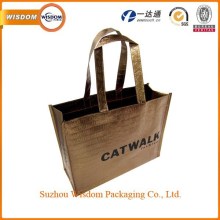 Recycled fashion metal lamination PP woven bag