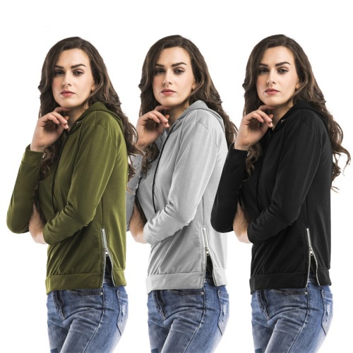 Blank long sleeve top women tops