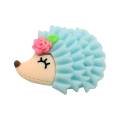 Kawaii Hedgehog Resin Cabochon Artificial Animal Diy Craft Fairy Garden Ornament Girls Women Fashion Jewelry Decoration