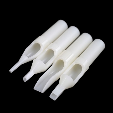Pontas descartáveis ​​descartáveis ​​brancas &amp; tubo