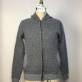 Men's Hoodie Fleece-lined Knitted Sweater