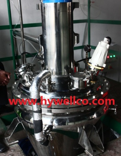 Amber Powder Conical Vacuum Dryer