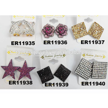 classic designs rhinestone women fashion earring